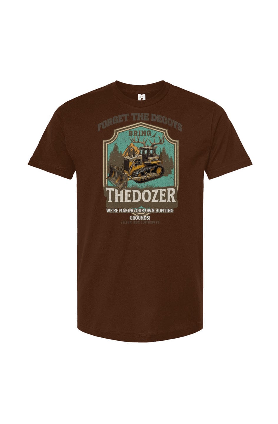 Tultex Unisex T Shirt one print Bring the Dozer