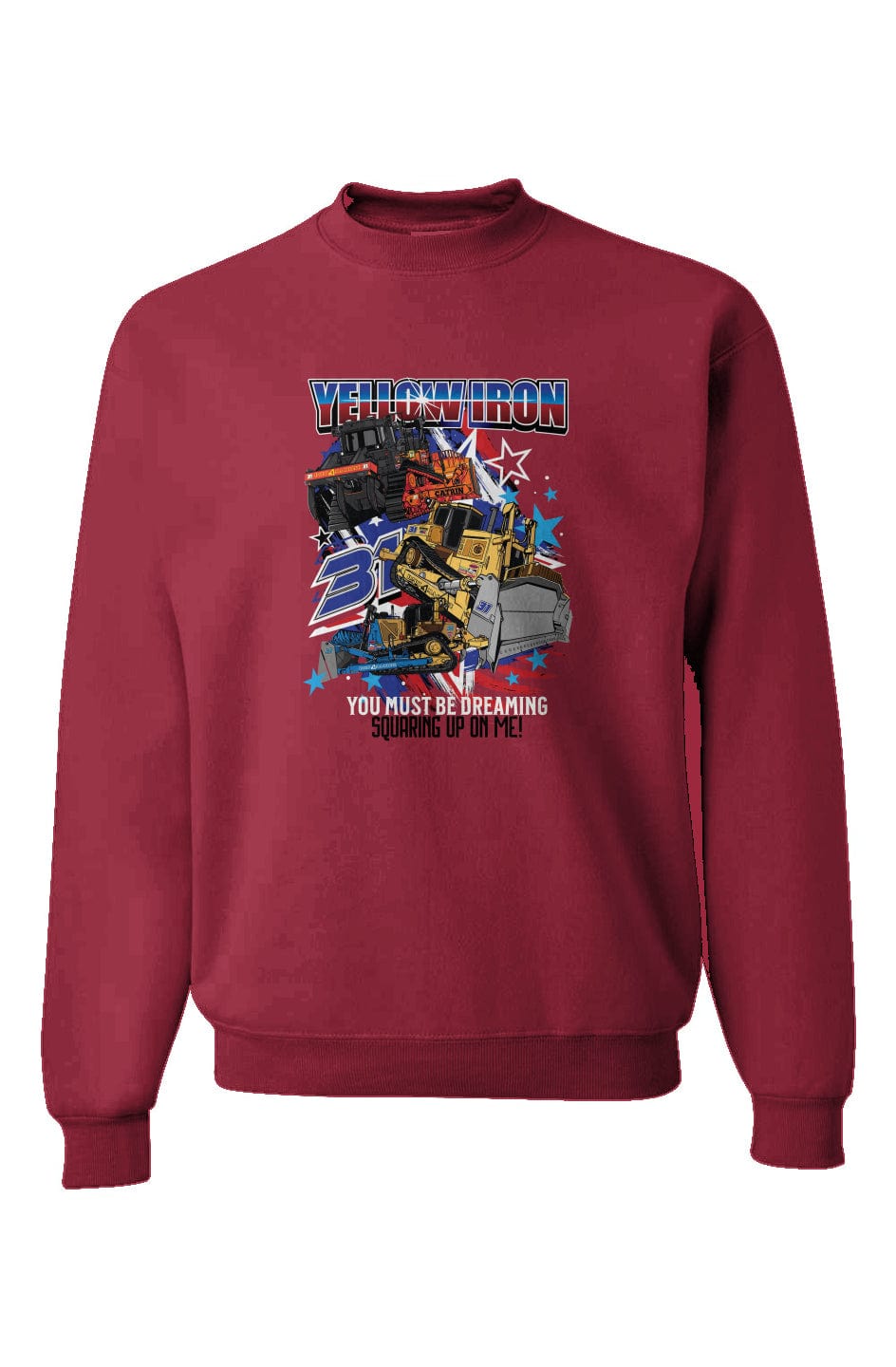 Yellow Iron Clothing Sweatshirt Square Up