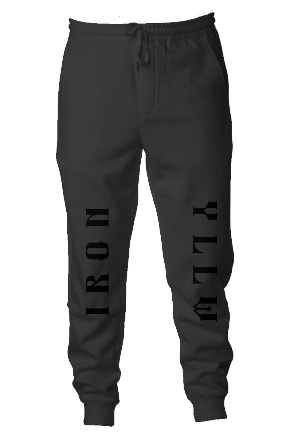 Yellow Iron Clothing Midweight Fleece Joggers Crest