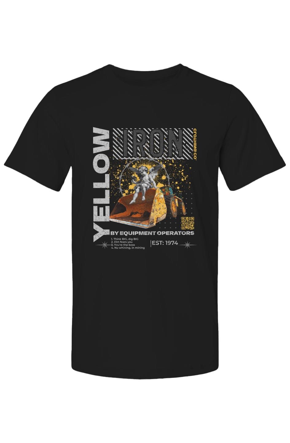 Yellow Iron Clothing "Cherub-loves the Loader" T Shirt