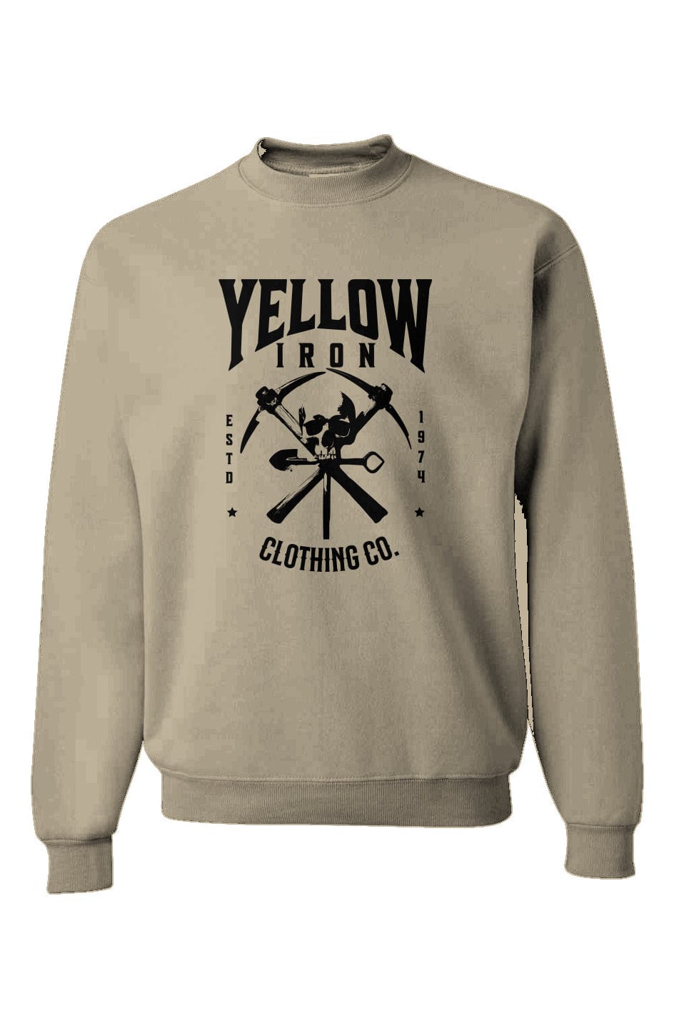 Crewneck Sweatshirt Skull & Pickaxe