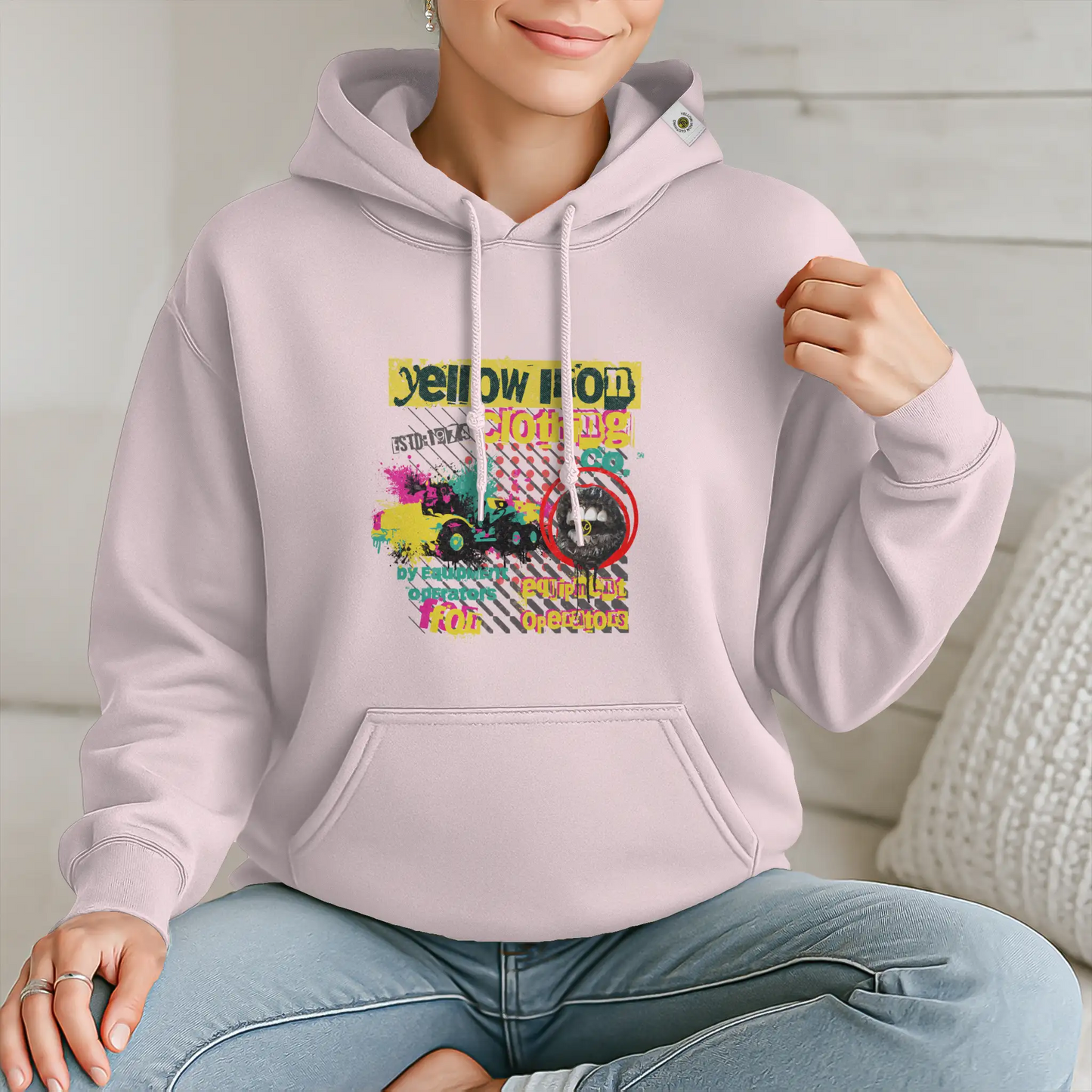 Yellow Iron Clothing Punk Hoodie