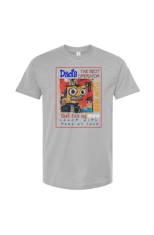 Tultex Unisex T Shirt Dad's the best