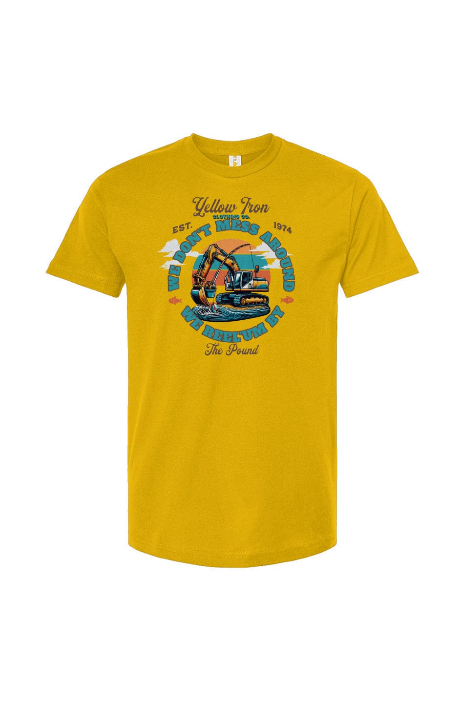 Tultex Unisex T Shirt Fishing Time