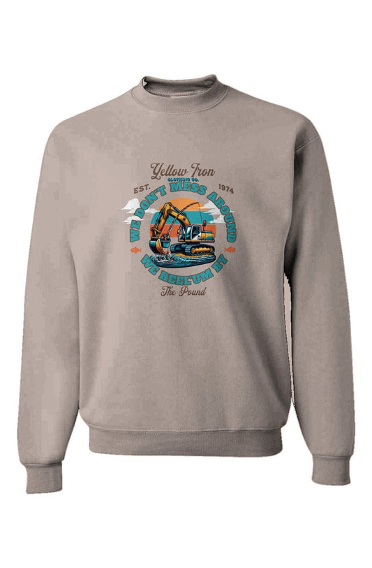 NuBlend® Crewneck Sweatshirt Fishing Time