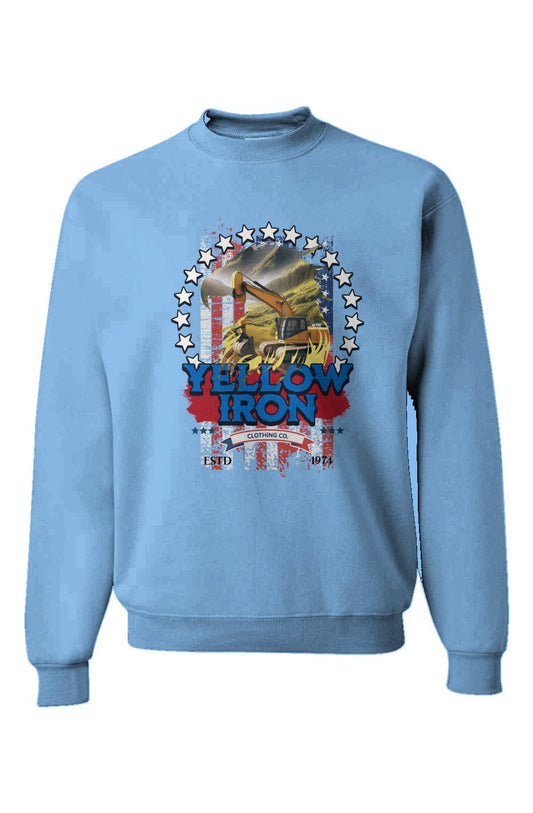 NuBlend® Crewneck Sweatshirt one print Merica