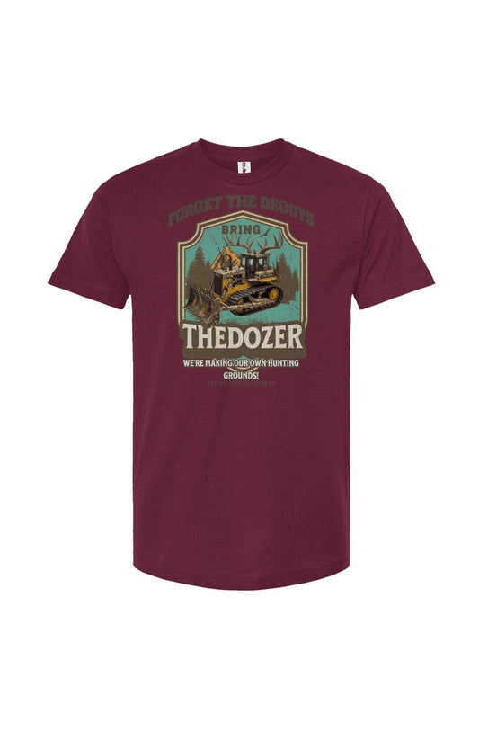 Tultex Unisex T Shirt one print Bring the Dozer