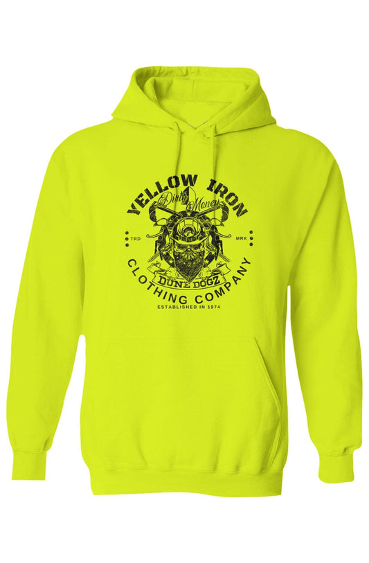 Yellow Iron Clothing High Visibility Hooded Dune Dogs