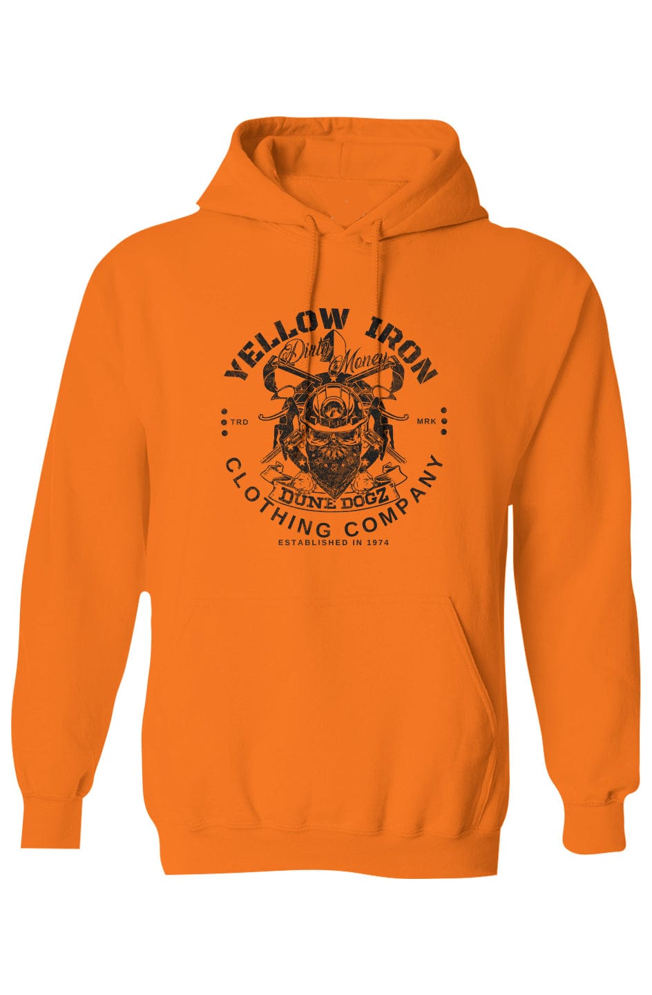 Yellow Iron Clothing High Visibility Hooded Dune Dogs