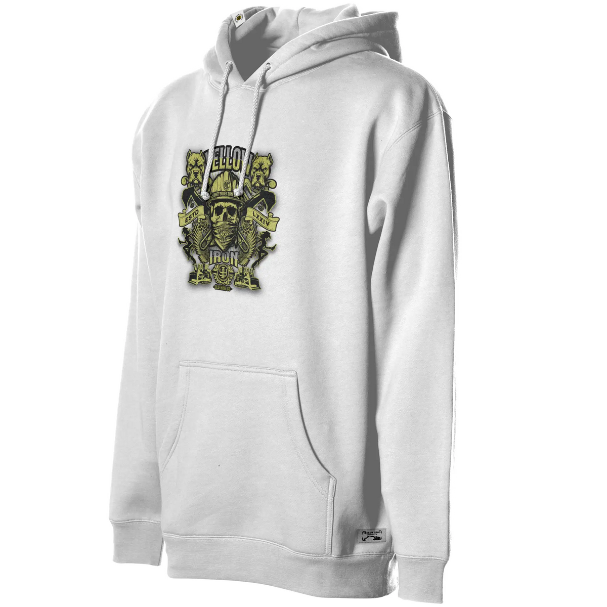 Yellow Iron OG Dune Dog pullover hoody