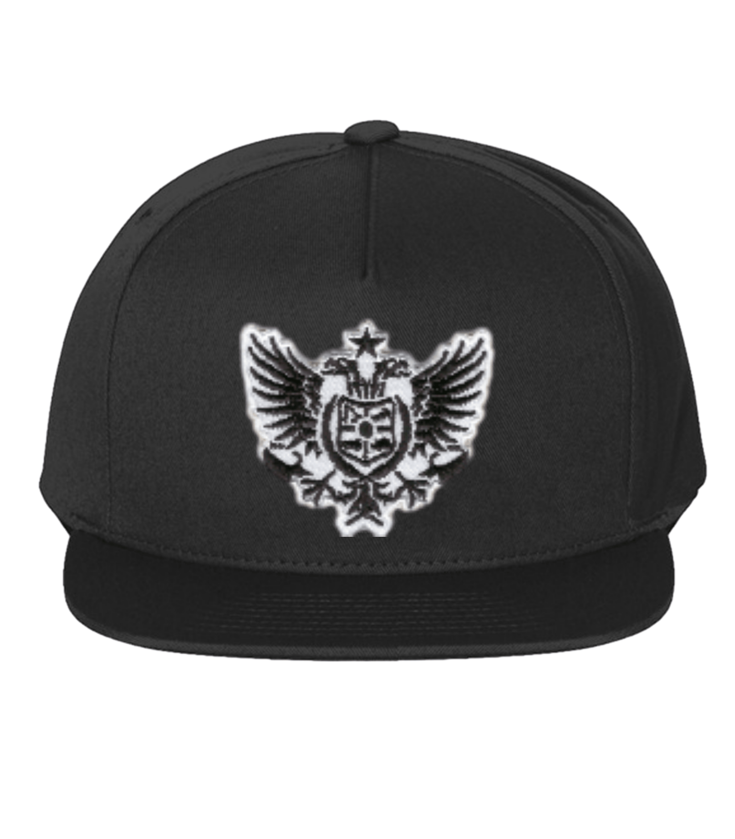 Yellow Iron Clothing 5-Panel Snapback Cap Crest logo patch