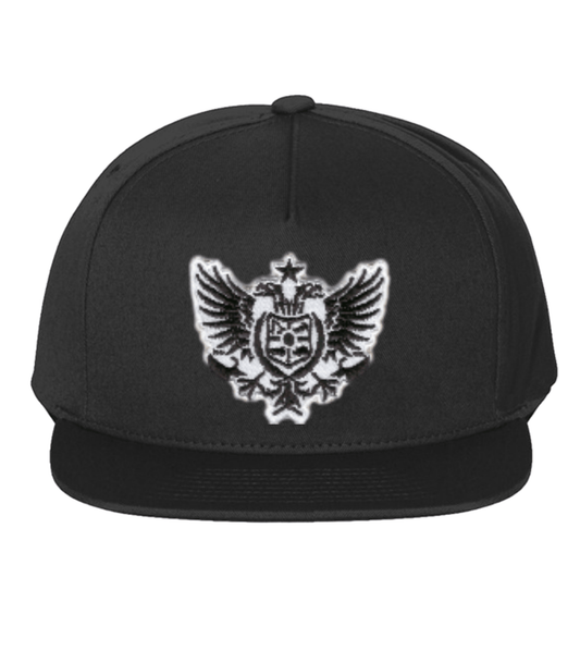 Yellow Iron Clothing 5-Panel Snapback Cap Crest logo patch