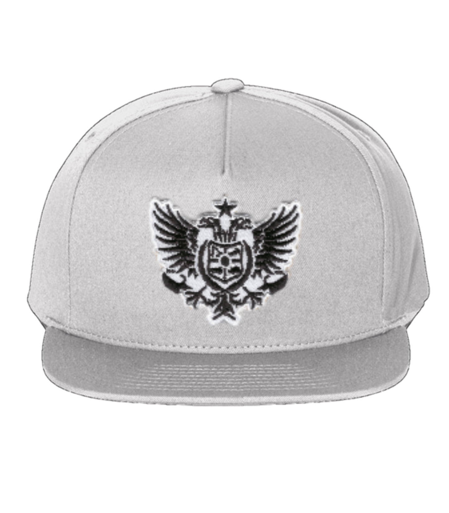 Yellow Iron Clothing 5-Panel Snapback Cap Crest logo patch