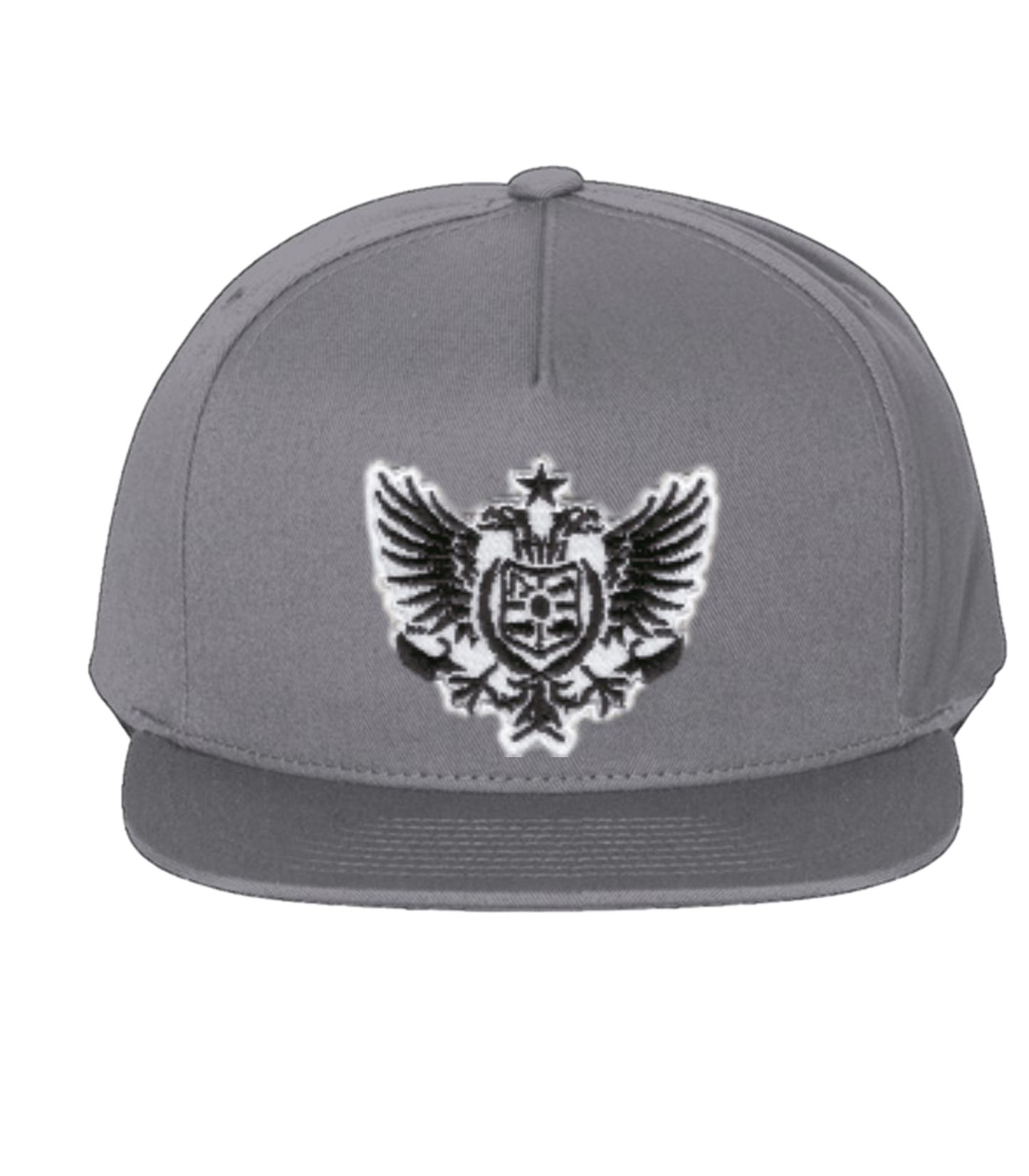 Yellow Iron Clothing 5-Panel Snapback Cap Crest logo patch